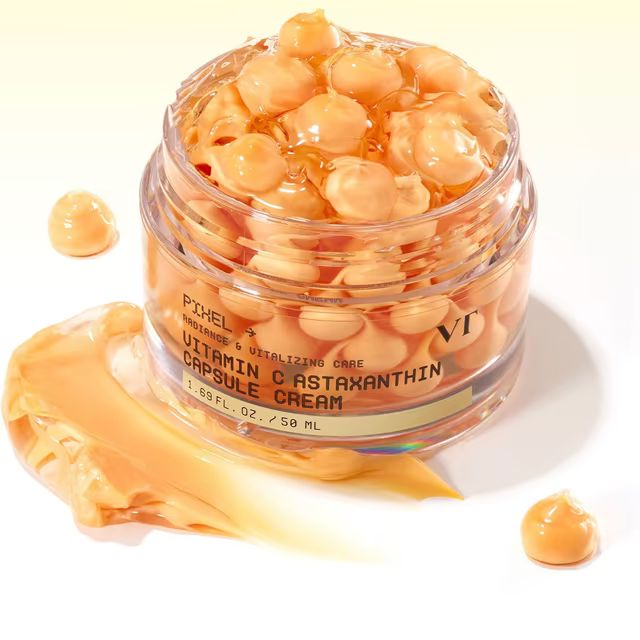 Купити Освітлювальний капсульний крем VT Cosmetics Vitamin C Astaxanthin Capsule Cream на LovelyBunny.com.ua