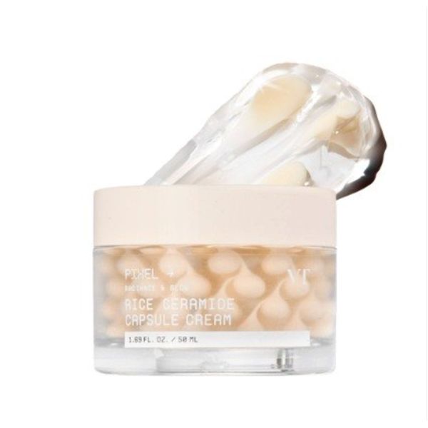 Купити Капсульний крем для глибокого зволоження та сяйва шкіри VT Cosmetics Rice Capsule Cream на LovelyBunny.com.ua