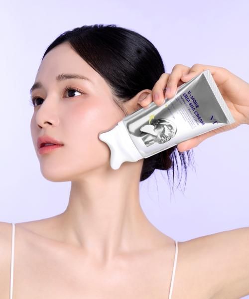 Купити Масажний ліфтинг-крем для обличчя із насадкою гуаша VT Cosmetics V-Mode Gua Sha Cream на LovelyBunny.com.ua