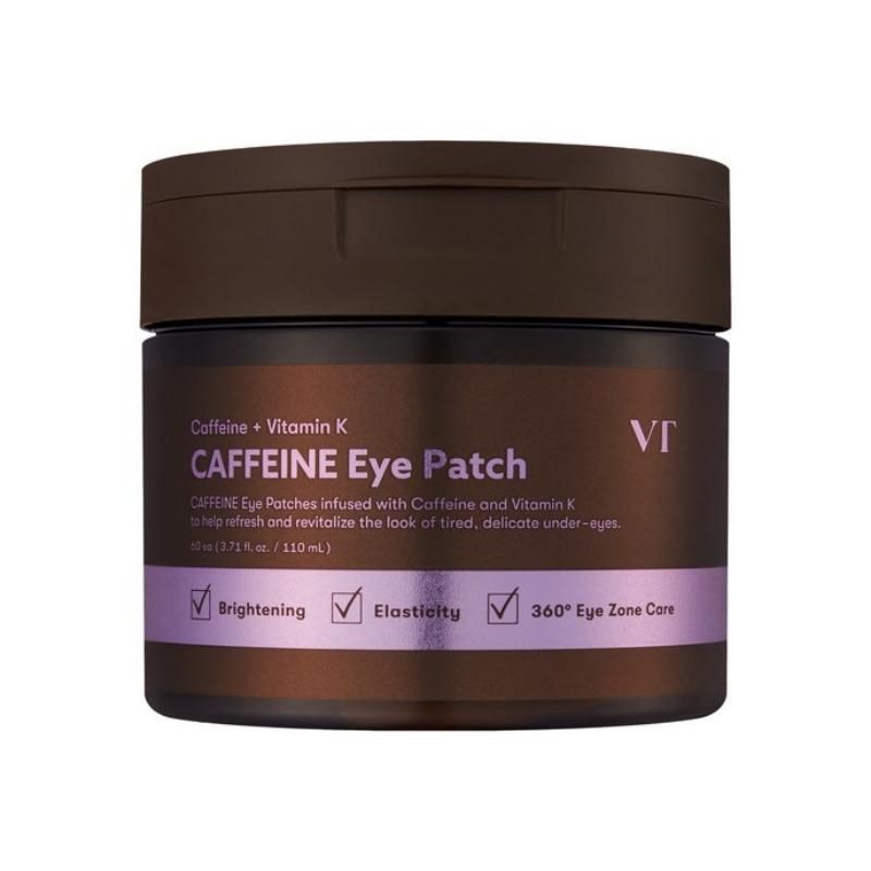 Купить Тонизирующие гидрогелевые патчи под глаза с кофеином и центеллой VT Cosmetics Cica Caffeine Eye Patch на LovelyBunny.com.ua