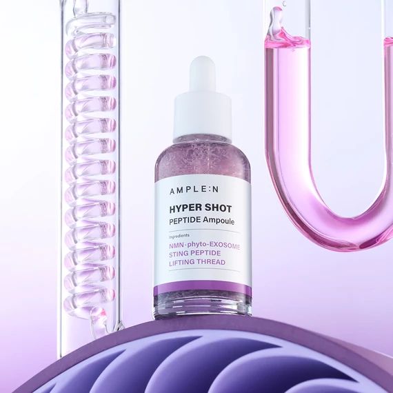 Купити Пептидна сироватка для ліфтингу та пружності шкіри AMPLE:N Hyper Shot Peptide Ampoule на LovelyBunny.com.ua
