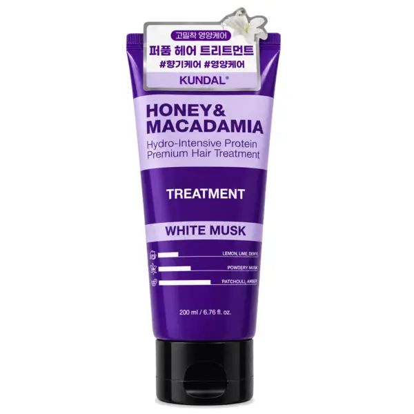 Протеїнова маска-тритмент для відновлення волосся White Musk