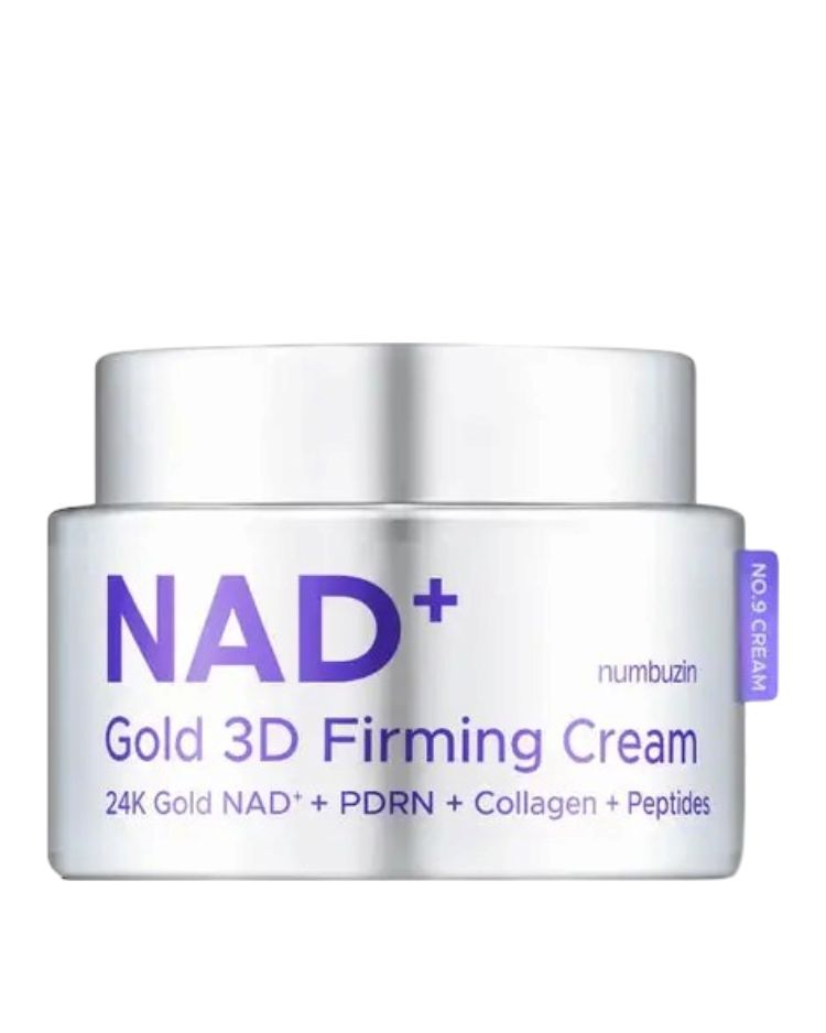 Моделювальний антивіковий крем для обличчя з NAD+ та золотом