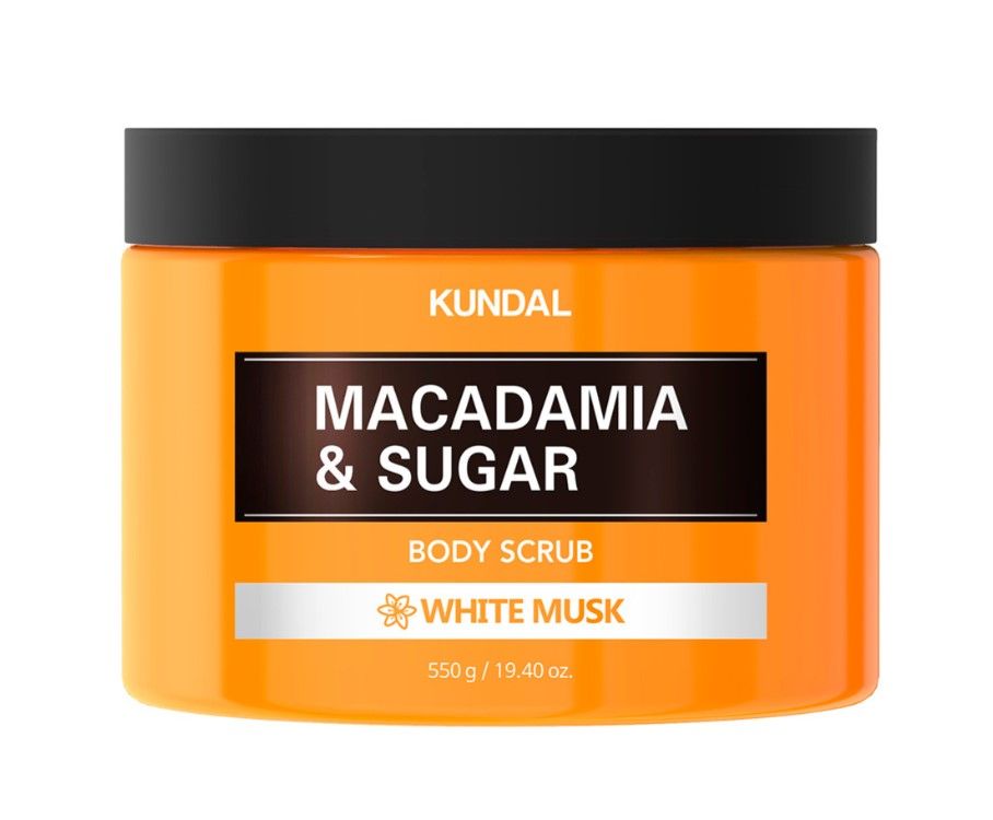 Цукровий скраб для тіла з макадамією White Musk