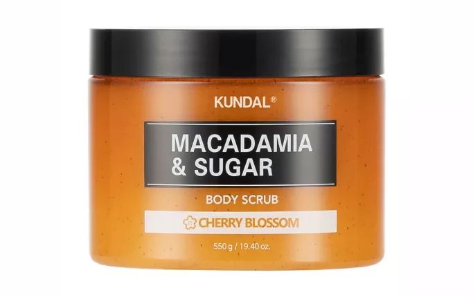 Цукровий скраб для тіла з макадамією Cherry Blossom