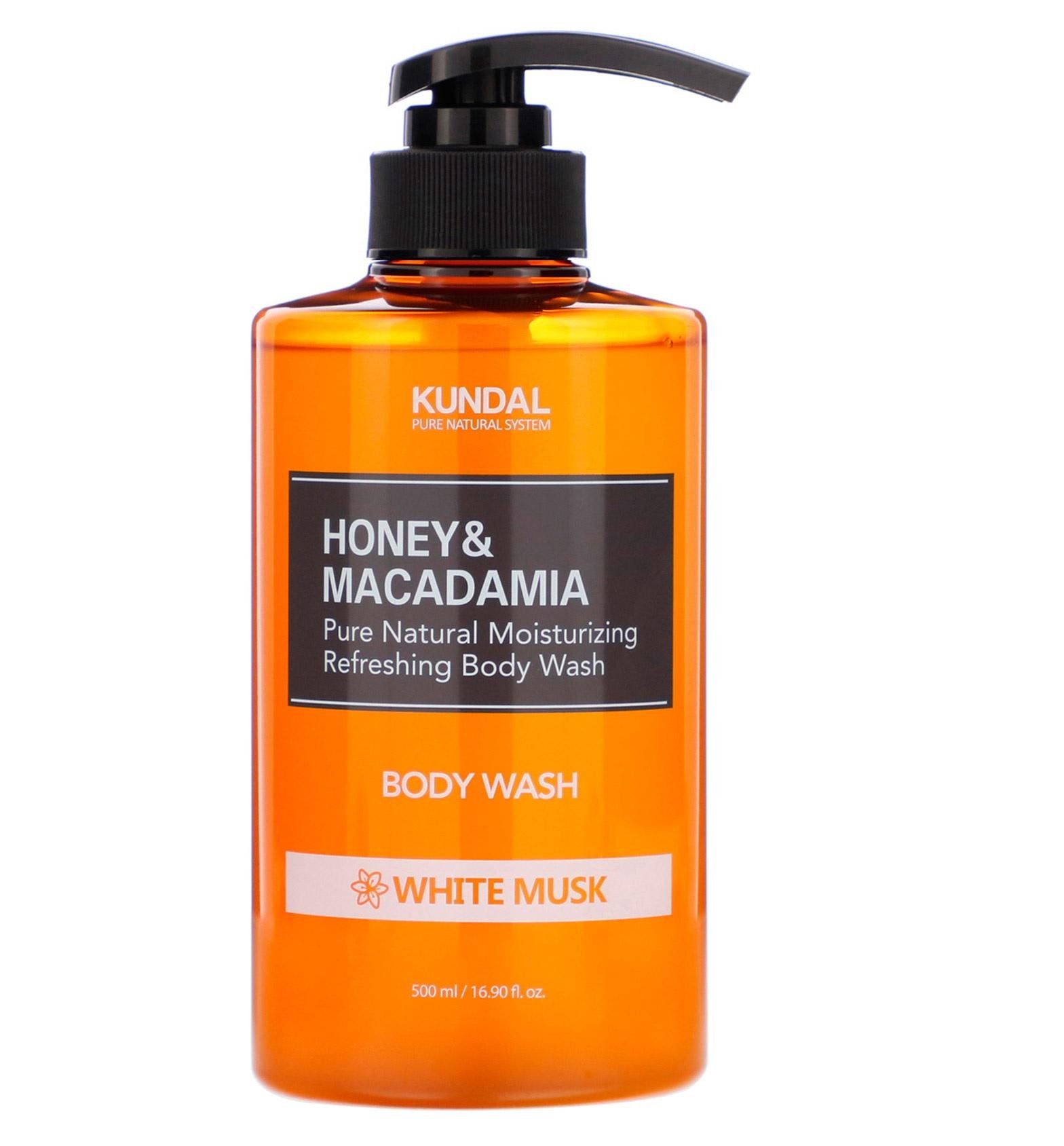 Гель для душу з медом з макадамією White Musk
