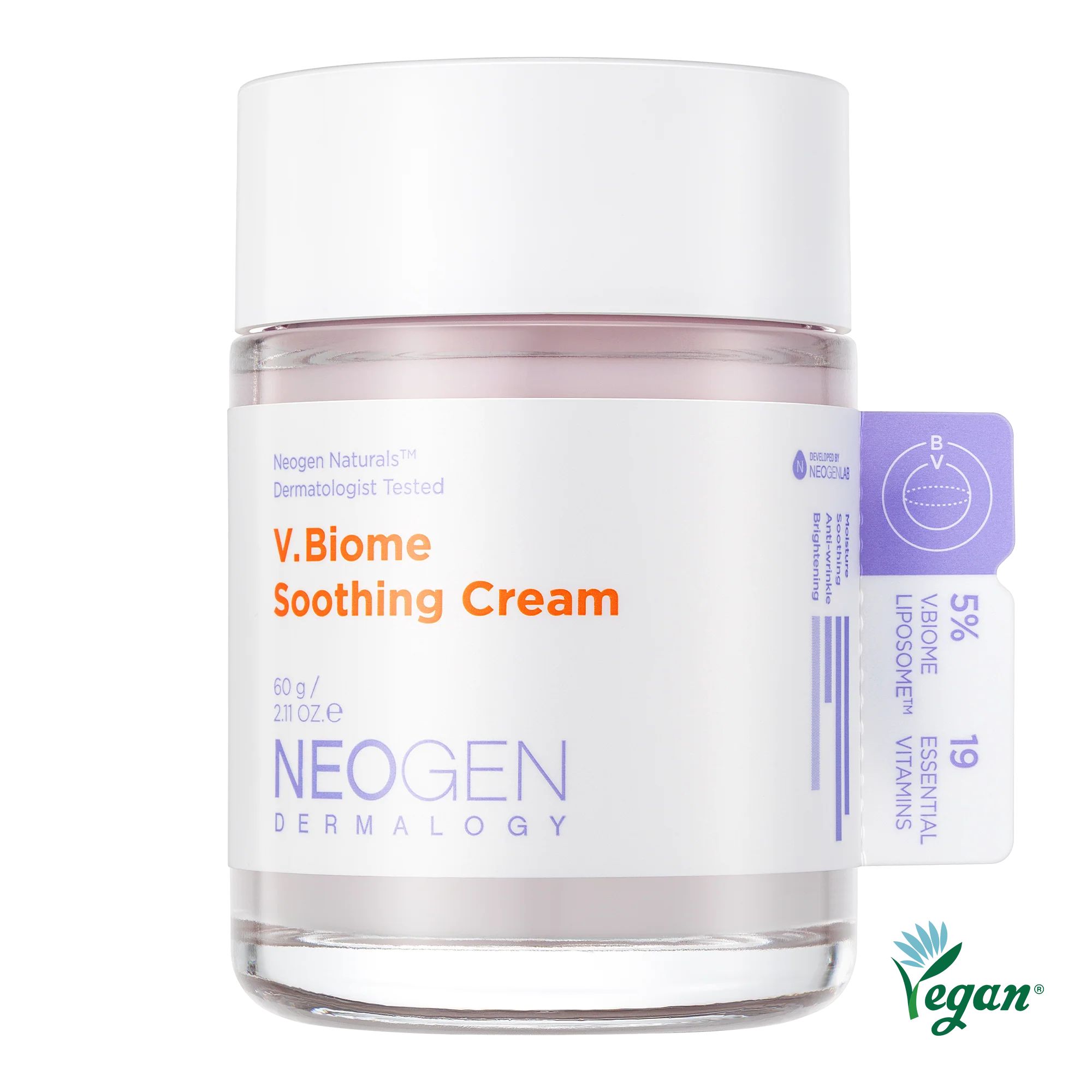 Купити Заспокійливий крем із пробіотиками NEOGEN Dermalogy V.Biome Soothing Cream на LovelyBunny.com.ua